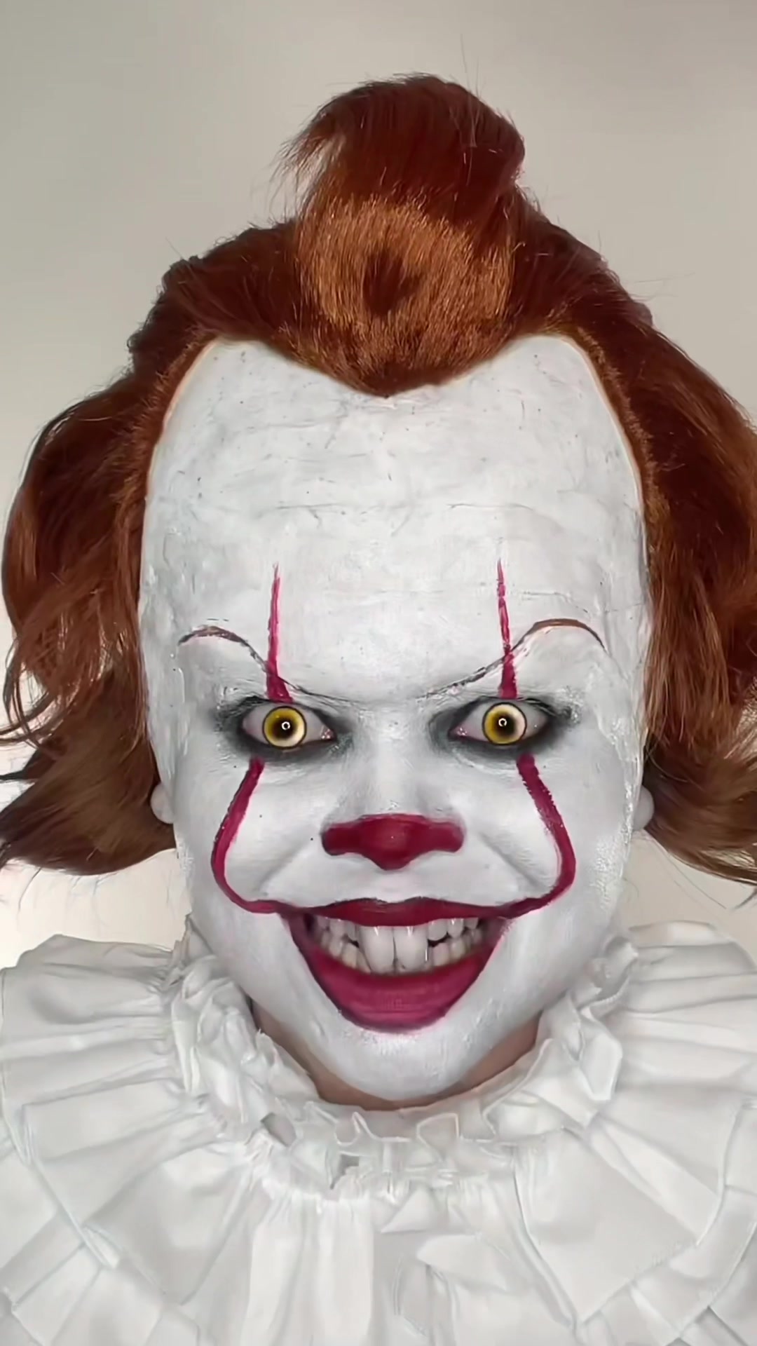 TikTok post by @thefauxchanel for Warner Bros.. Caption reads: Replying to @TheFauxChanel Makeup | Cat Heading to....