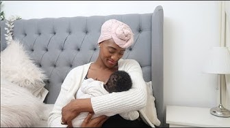 YouTube post by @BibianaYettyVlogs for Channel Mum. Caption reads: 24 HOUR DITL OF A BREASTFEEDING MUM | NURSING &....