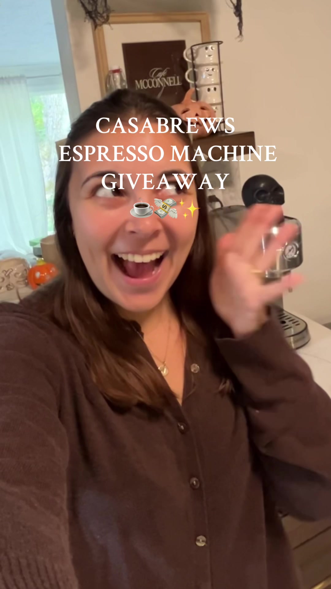 TikTok post by @juliamcconnell for Casabrews. Caption reads: [...] big giveaway & the fact it’s A FREE....