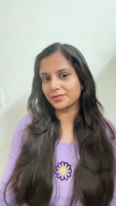 Instagram post by @styleupwithshefali for Hair & Care. Caption reads: [...] study vs untreated hair, 2023 #ad....