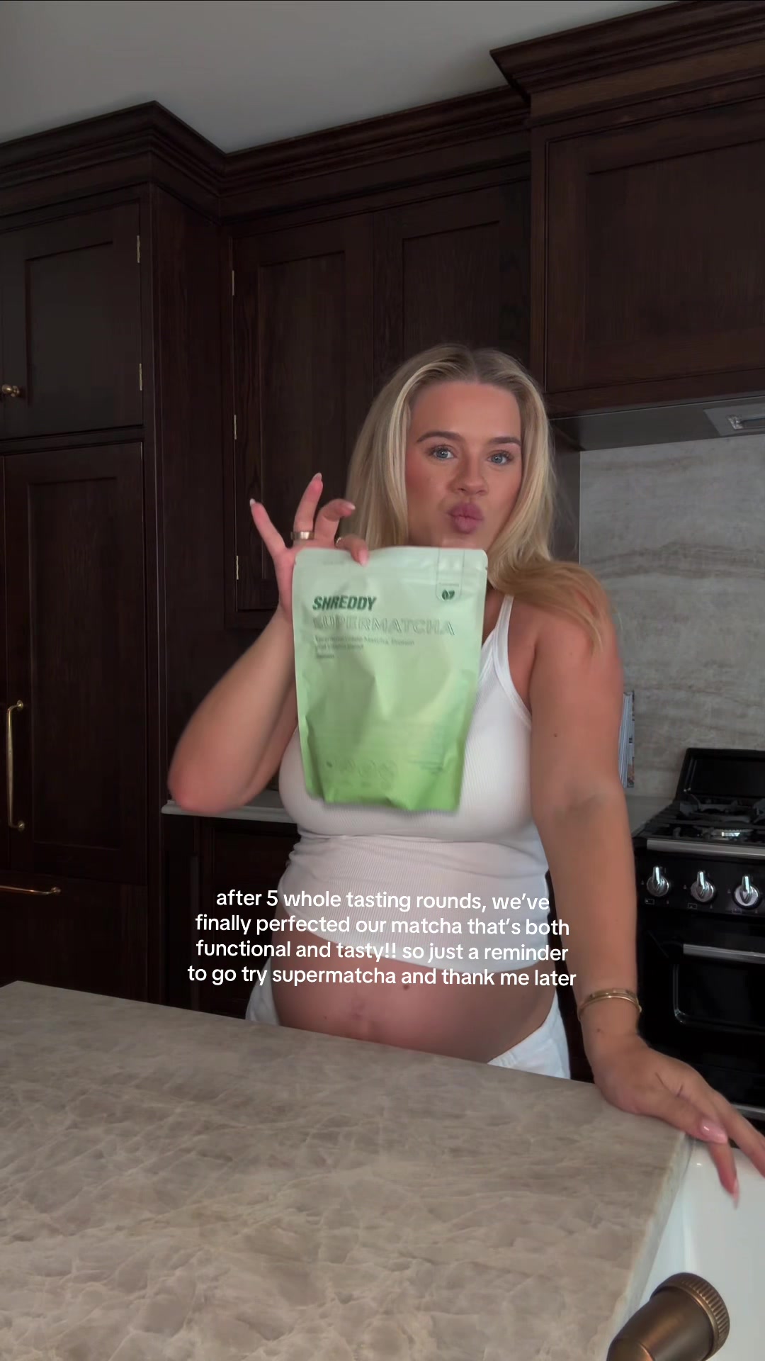 TikTok post by @gracebeverley for Shreddy. Caption reads: [...] shop so perfect chance to try!! (proud....