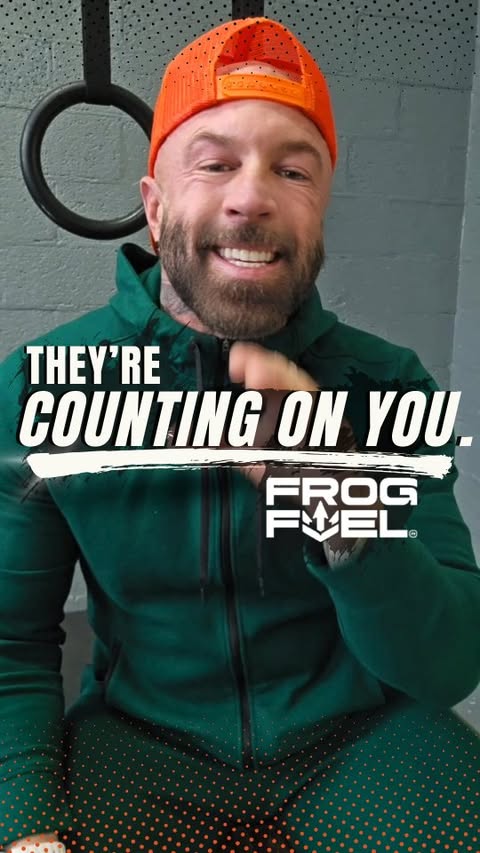 Instagram post by @coachchrislane for FrogFuel. Caption reads: [...] hard — and recovering intentionally.....