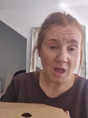 TikTok post by @kerry.priestley91 for OK! Beauty Box. Caption reads: [...] beauty box money can buy!!@ 💖💖 @OK! Beauty....
