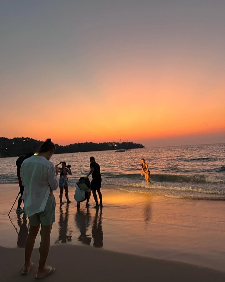 Instagram post by @gamze_ercel for Penti. Caption reads: Penti Loves Gamze Ercel 2nd collection is on the....