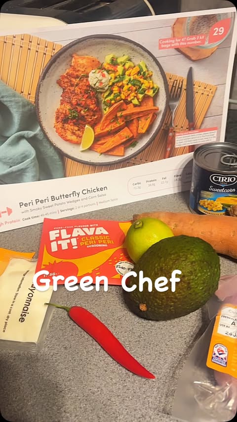 Instagram post by @2_under_2boymummy for Green Chef. Caption reads: @greenchef.uk I tried green chef and it was the....