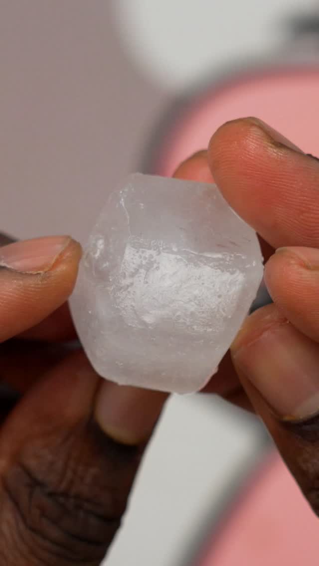 Instagram post by @cozyivn for Liquid IV. Caption reads: Back at it again with another ice cube video today....