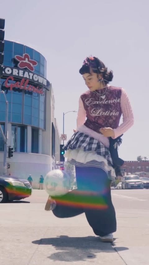 Instagram post by @janellaxhernandez for HYPEBEAST. Caption reads: Soccer energy is taking over LA! In partnership....