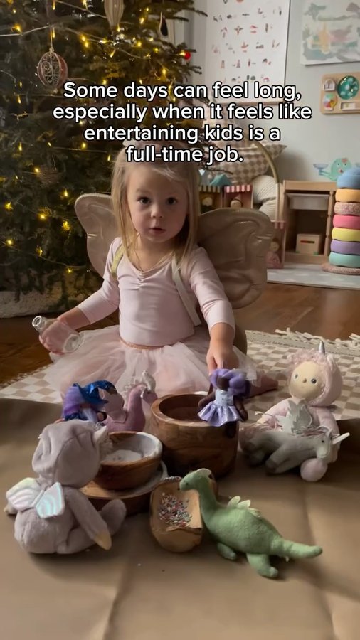 Instagram post by @ot.devotee for Olli Ella. Caption reads: Ever feel like you need to go all out to entertain....