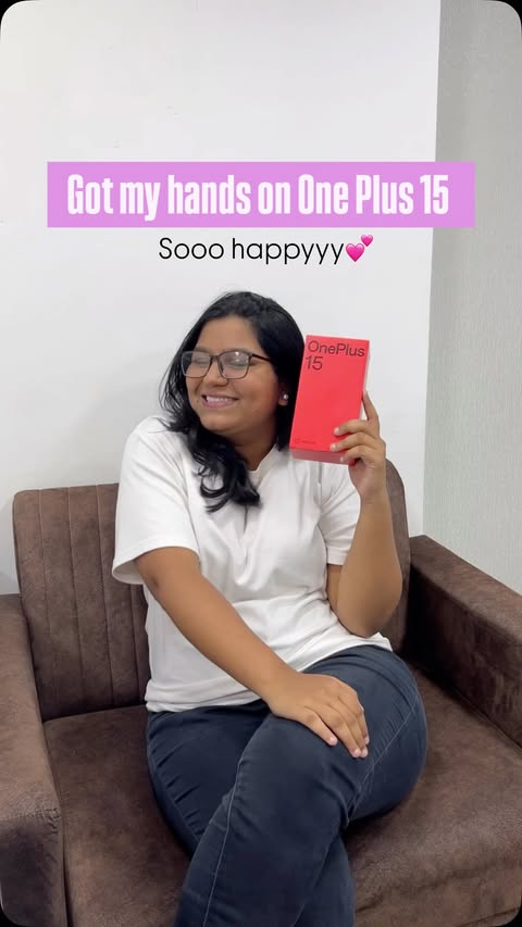 Instagram post by @explore.wid.ri for OnePlus. Caption reads: OnePlus 15 is finally here🔥❤️
.
India ka sabse....