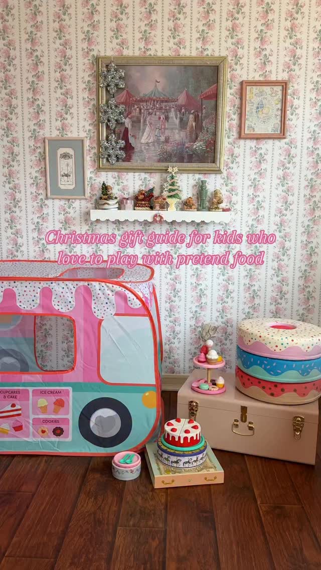 Instagram post by @thedaintierlife for Battat toys. Caption reads: Childhood is sweeter with @battattoys 🍩✨ The....