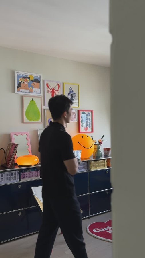 Instagram post by @flat.wip for OVALWARE. Caption reads: [...] a good cup of filter —  we’re using....