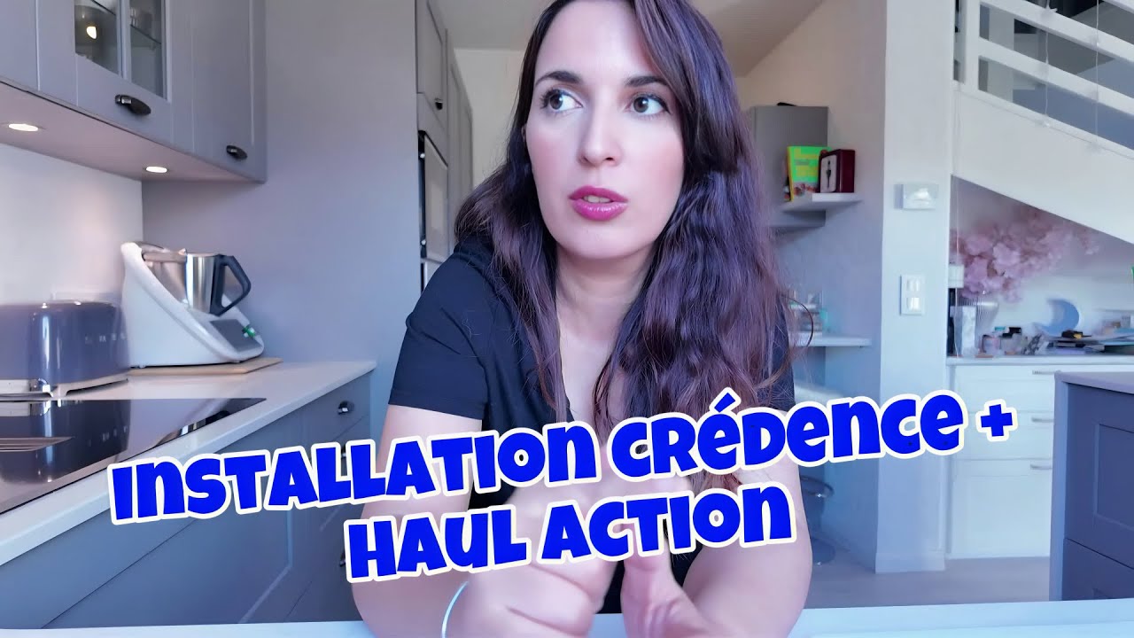 YouTube post by @FamilyForever for everdrop. Caption reads: KITCHEN SPLASHBACK INSTALLATION + NEW DECOR ACTION....