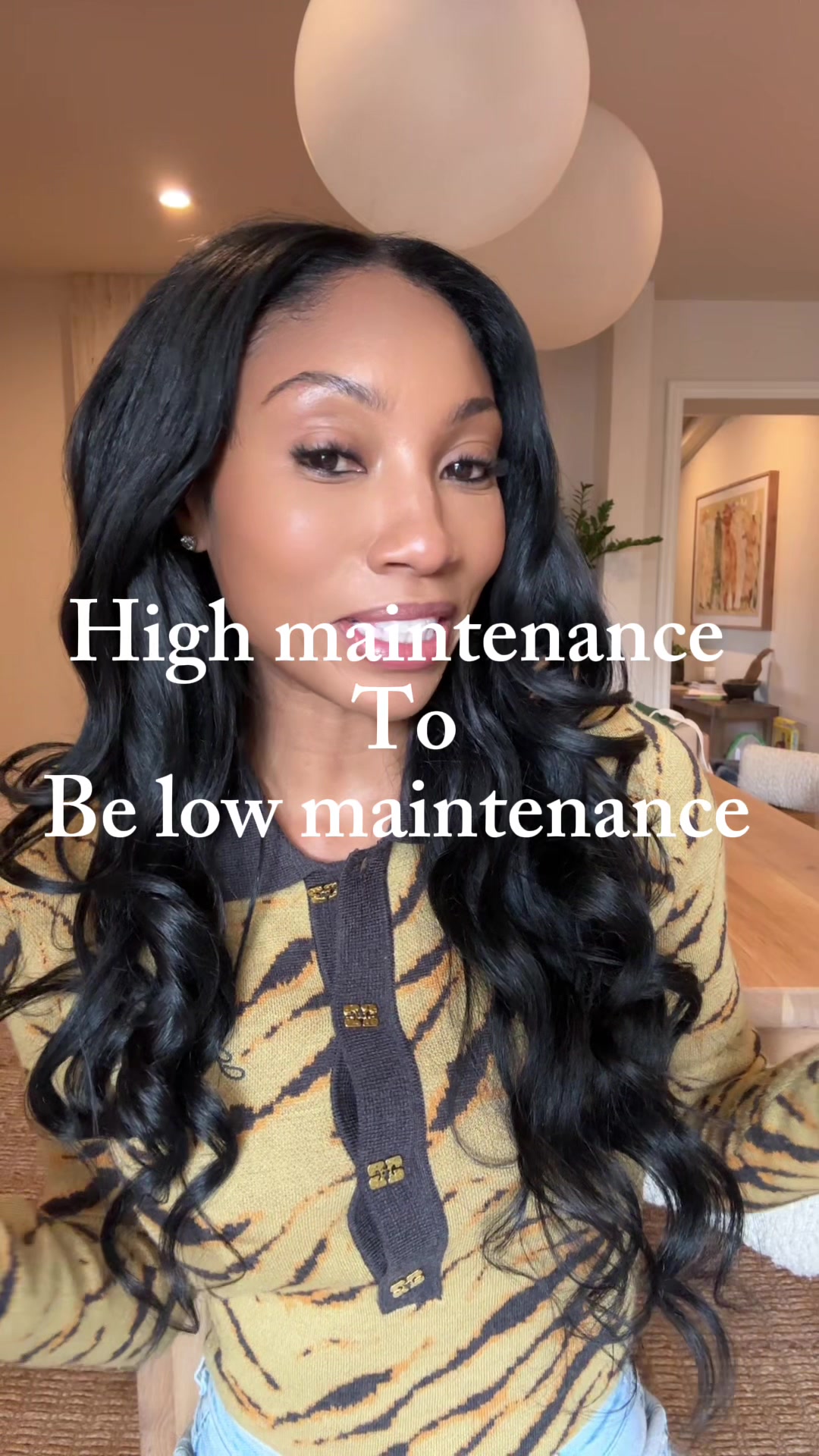 TikTok post by @candicec96 for Crest. Caption reads: [...] to stay low maintenance in the long run.....