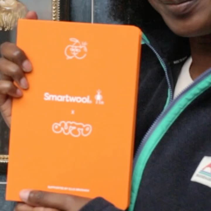 Instagram post by @tinuke_oyediran for Smartwool. Caption reads: At Smartwool, we’ve been proud partners of [...].