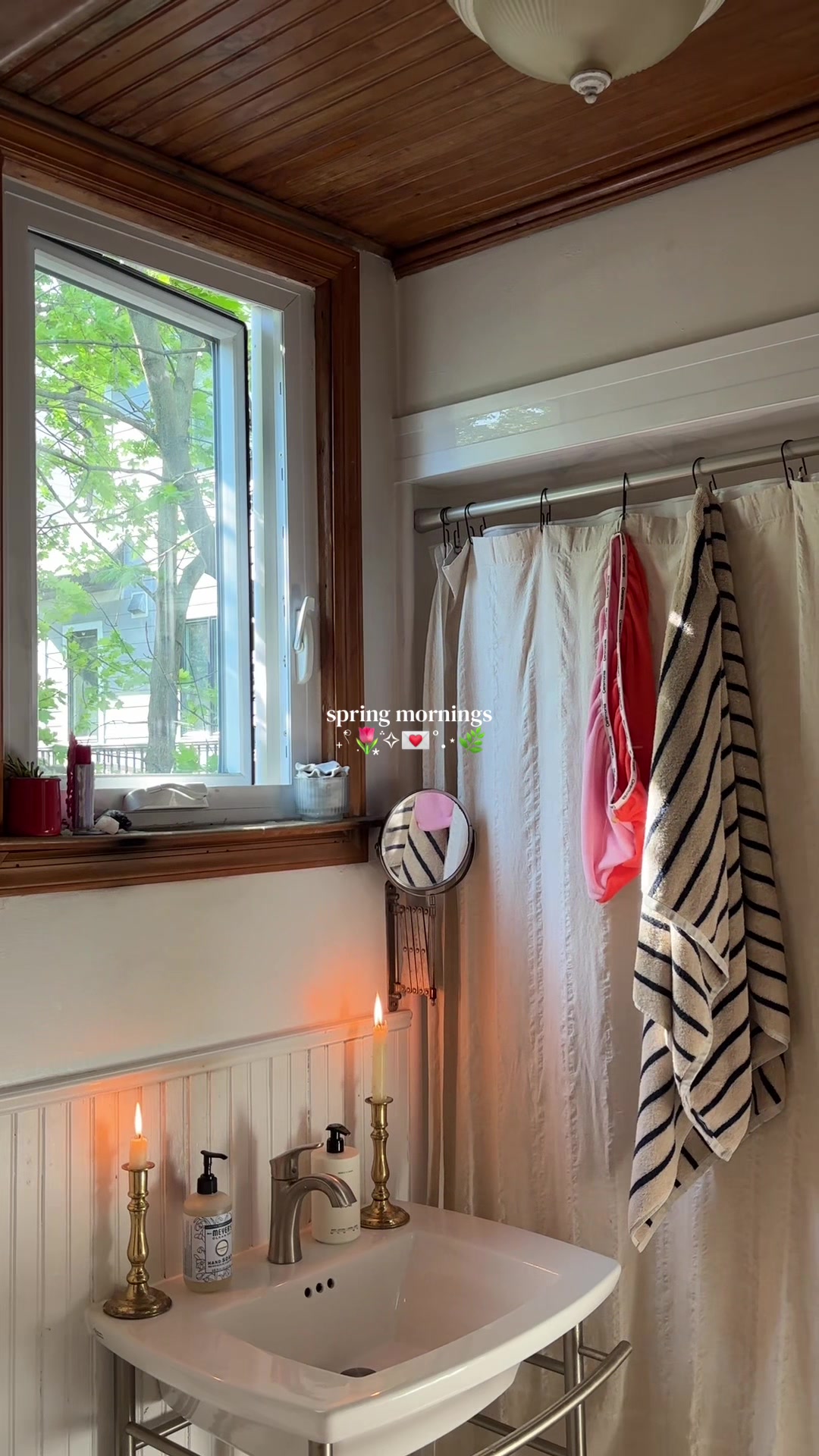 TikTok post by @anniemathilda for SALT & STONE. Caption reads: @SALT & STONE @Ceremonia @Brooklinen [...].