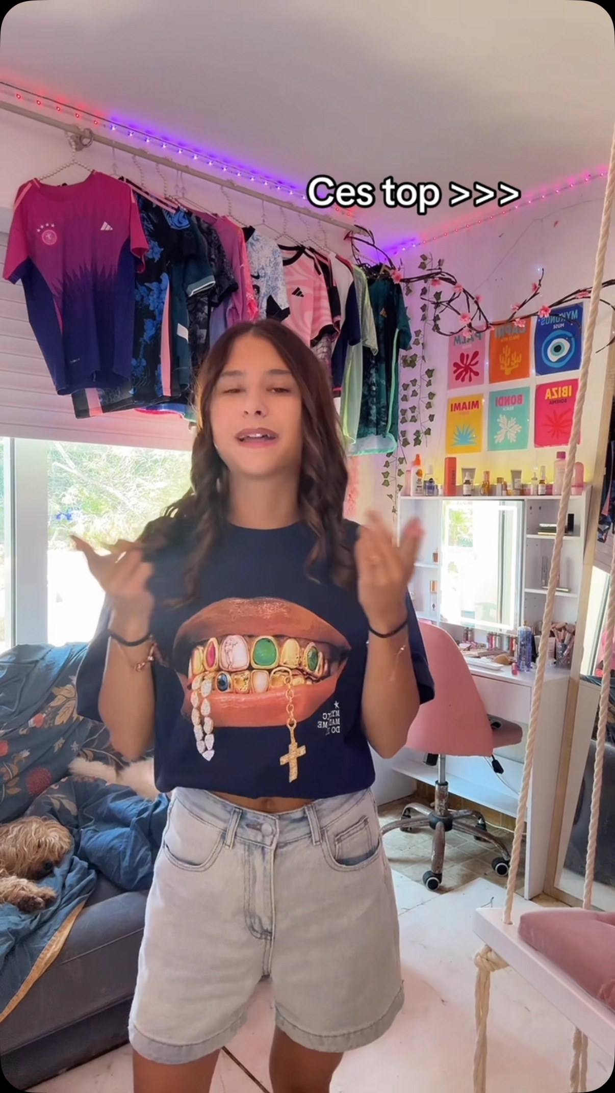 Instagram post by @lilirose.officiel for Mystic Store. Caption reads: @mysticstore.co #prt.