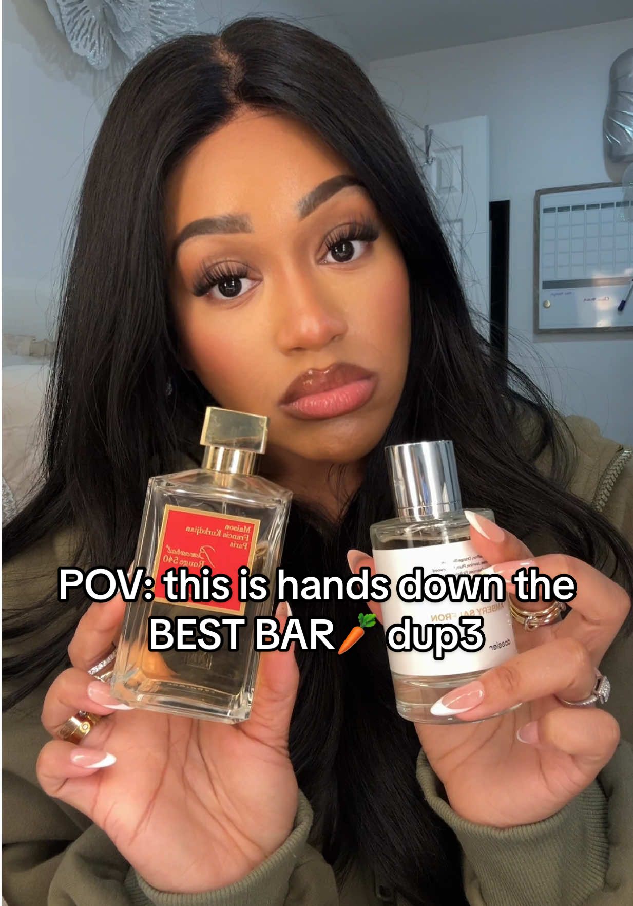 TikTok post by @ashachristinafoster for Dossier. Caption reads: [...] best!!! And by far the longest lasting.....