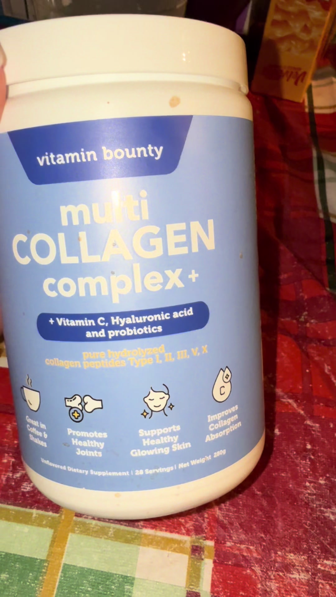 TikTok post by @janicebenefield80 for Vitamin Bounty. Caption reads: [...] @Vitamin Bounty.