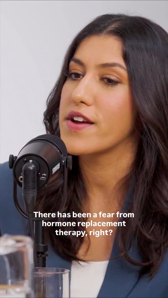 Instagram post by @doctorjny for Women's Health. Caption reads: Hormone therapy isn’t the scary topic it once....