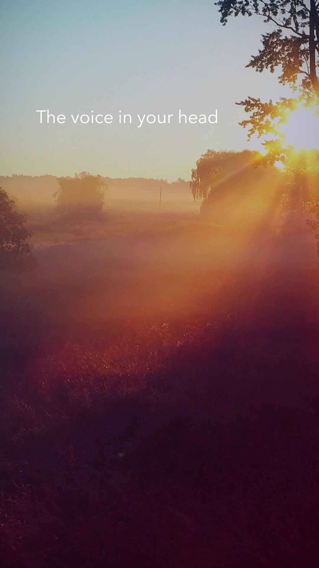 Instagram post by @chibs.co for Calm. Caption reads: The voice in your head can be a bully.⁣
Try....