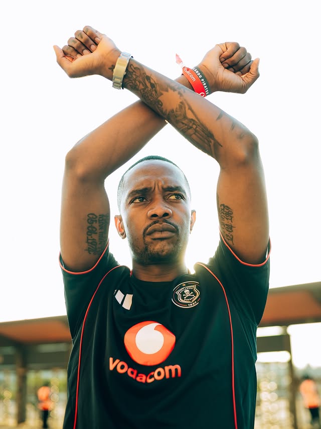 Instagram post by @primo9teen for Vodacom South Africa. Caption reads: An Extraordinary Experience in the RED VIP Suite....
