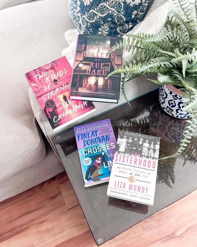 Instagram post by @amy_alwaysreading for Crown Publishing. Caption reads: [...] friends at @atriabooks @berkleypub....