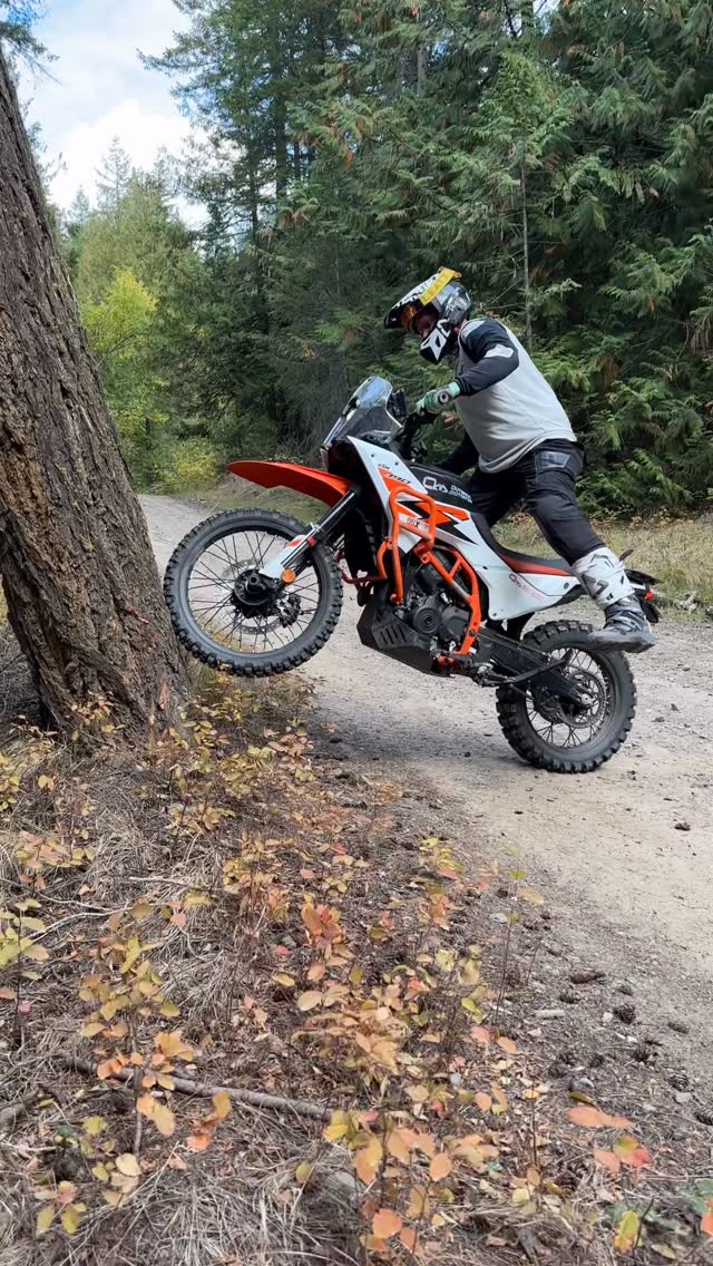 Instagram post by @samkingvibe for Outback Motortek. Caption reads: Is it the bike or the rider? @samkingvibe shows....