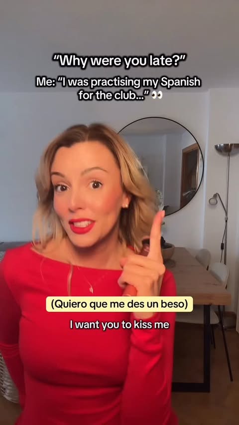 Instagram post by @_patryruiz_ for Lingopie. Caption reads: [...] I was practising my best lines with....