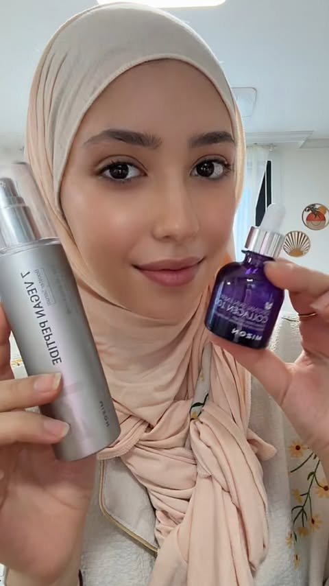 Instagram post by @salma_benjil for Mizon. Caption reads: [...] Radiant ✨ Lately, I’ve been loving the MIZON....