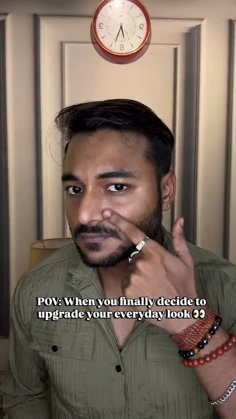 Instagram post by @xx_anxntpvt_xx for BEARDO. Caption reads: Beardo Looksmaxxing Kit @599/- Want that instant....