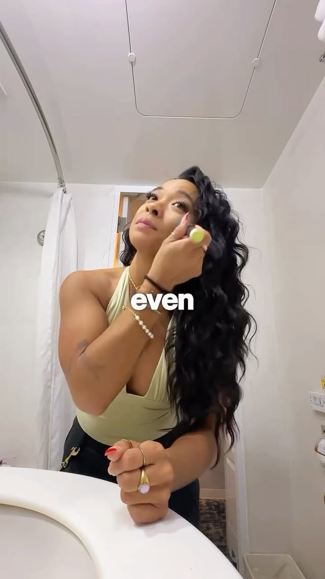 Instagram post by @withrubina for Alaska Airlines. Caption reads: leaving the house? 🚫 leaving the country? ✅....