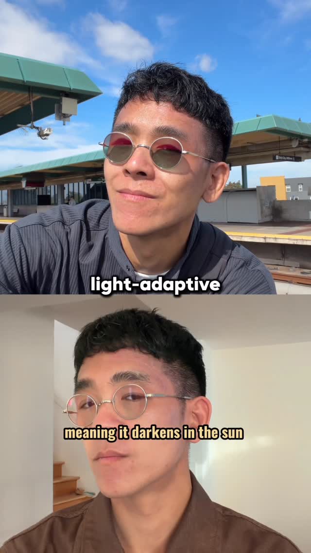 Instagram post by @andrewpolo_ for Zenni. Caption reads: Like sunscreen, but smarter: infrared-light....