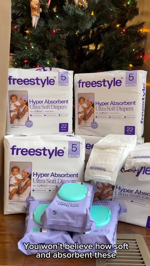 Instagram post by @america_momblogger for Freestyle. Caption reads: Say goodbye to diaper chaos! 👶✨ Freestyle Baby....