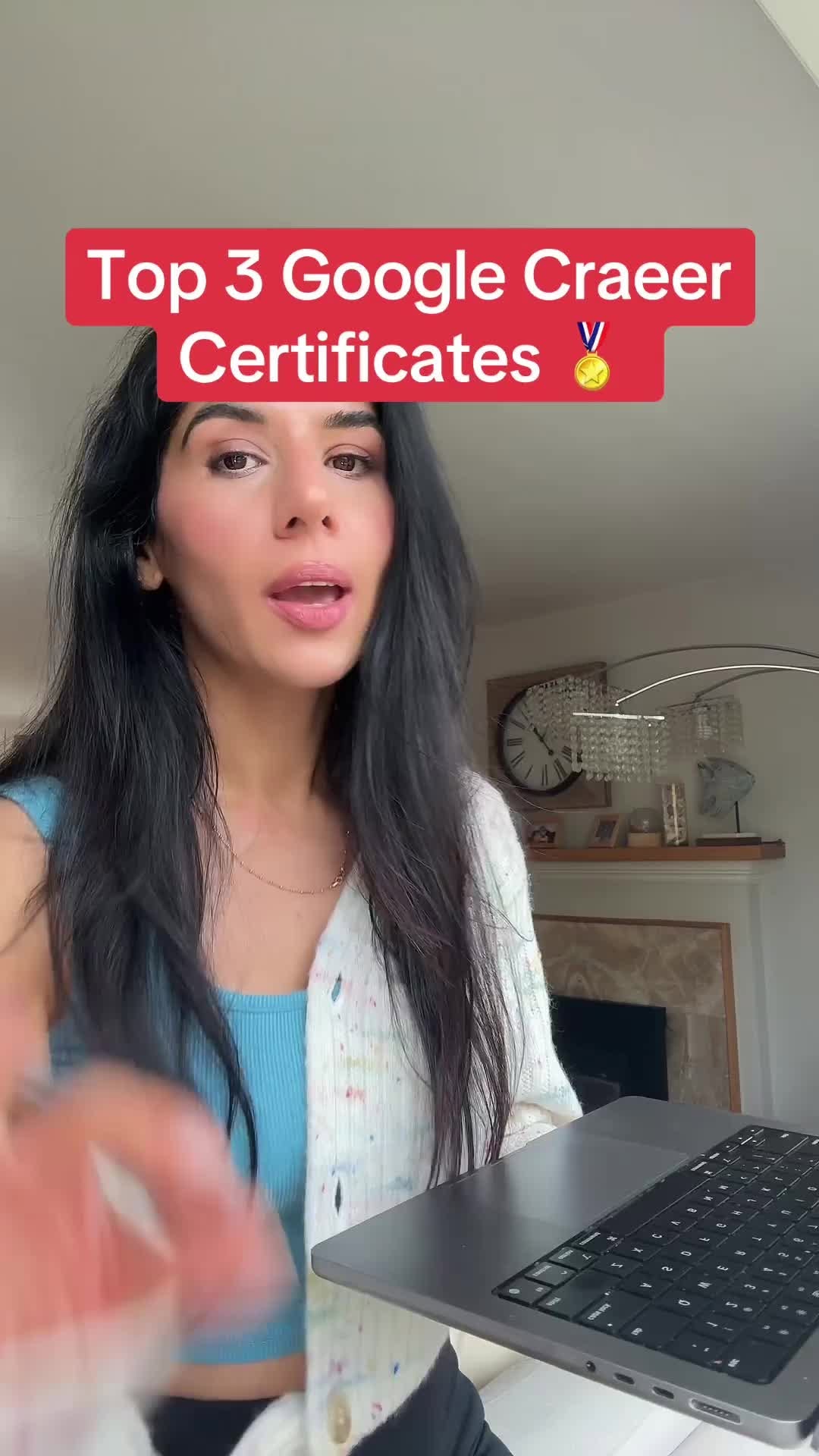 Instagram post by @sundaskhalidd for Coursera. Caption reads: Starting your career in tech? Here are top 3....