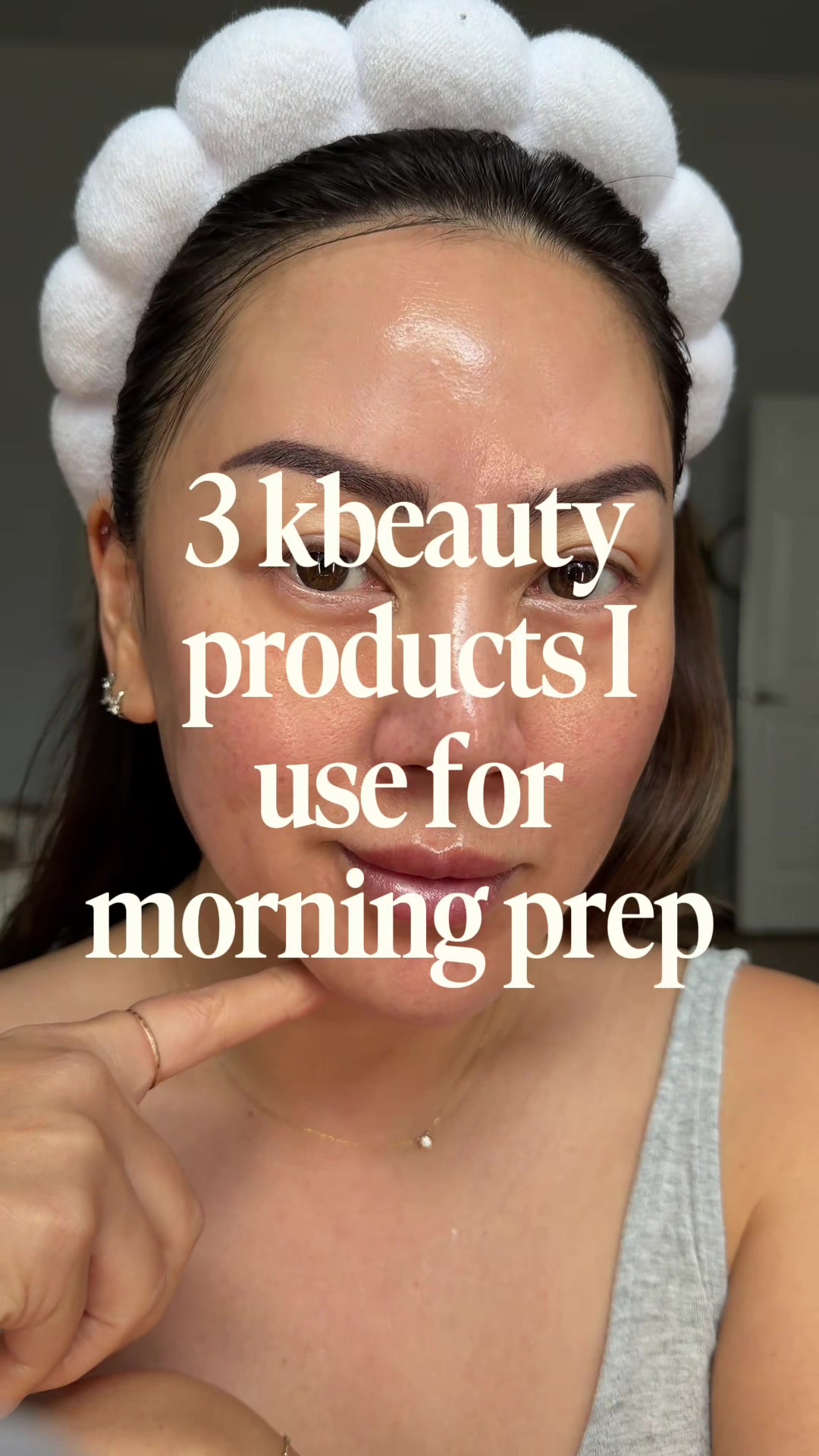 TikTok post by @alexandraryoo for HAUA. Caption reads: [...] morning prep. @MENOKIN @ongredients US @HAUA....