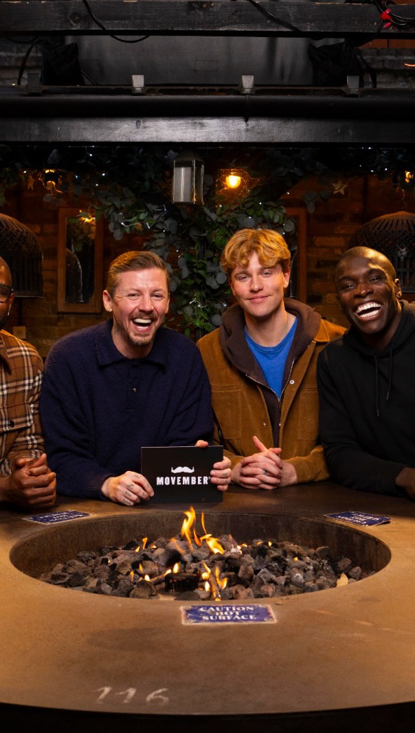 Instagram post by @dominiclawrence for Movember. Caption reads: There’s no one way to be a man.
We’ve all got....