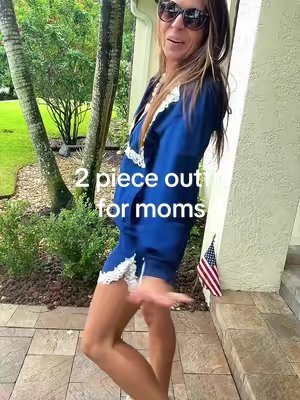 TikTok post by @lifeofahotmessmom for Imily Bela Official. Caption reads: @Imily Bela Apparel obsessing over this two piece....