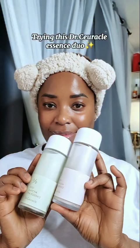 Instagram post by @julianavanity for Dr.Ceuracle. Caption reads: [...] My skin has been loving this duo 🤍✨....