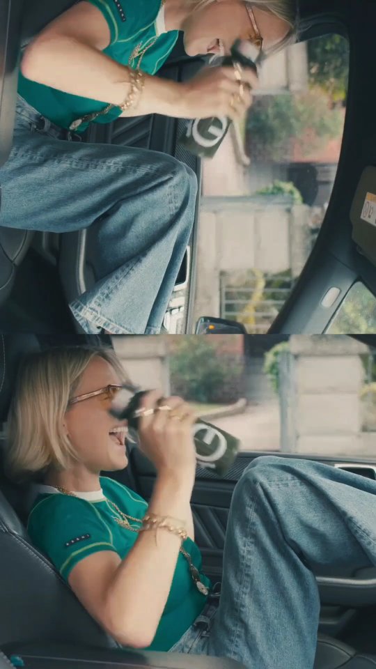 Instagram post by @nadiafairfax for AG1. Caption reads: Consider this your sign. The best @drinkag1au....