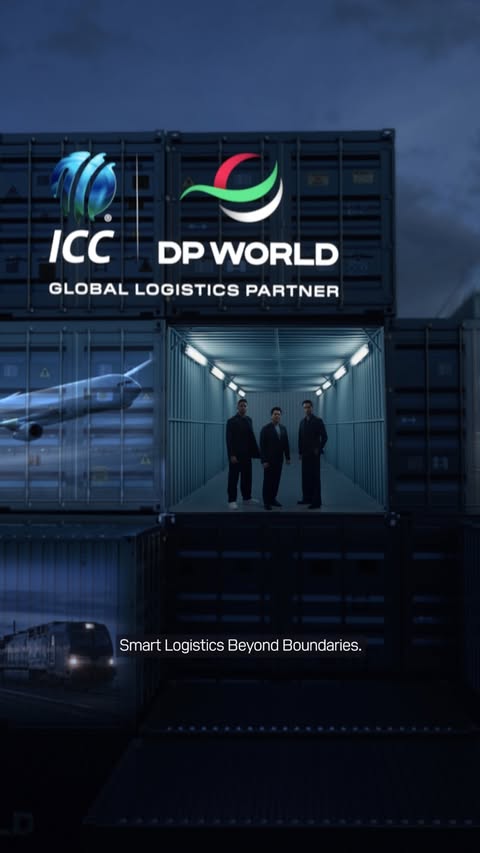 Instagram post by @sachintendulkar for ICC T20 World Cup. Caption reads: In both logistics and cricket, the ones who go....