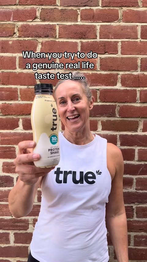 Instagram post by @gabosborne for True Protein. Caption reads: [...] I’ve ever had 🍦with 30g of protein.....