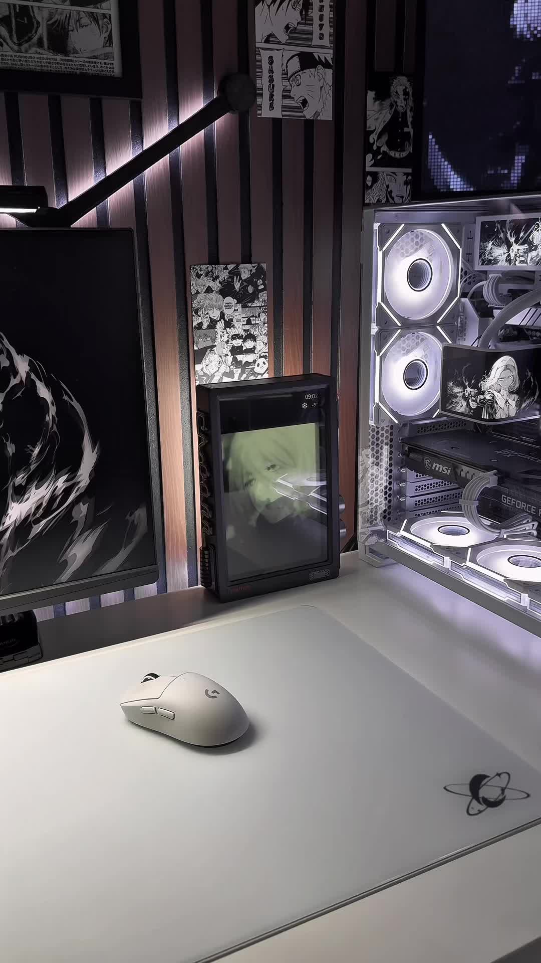 TikTok post by @voidpcs for Divoom. Caption reads: Thanks @Divoom for sending out the Divoom Times....