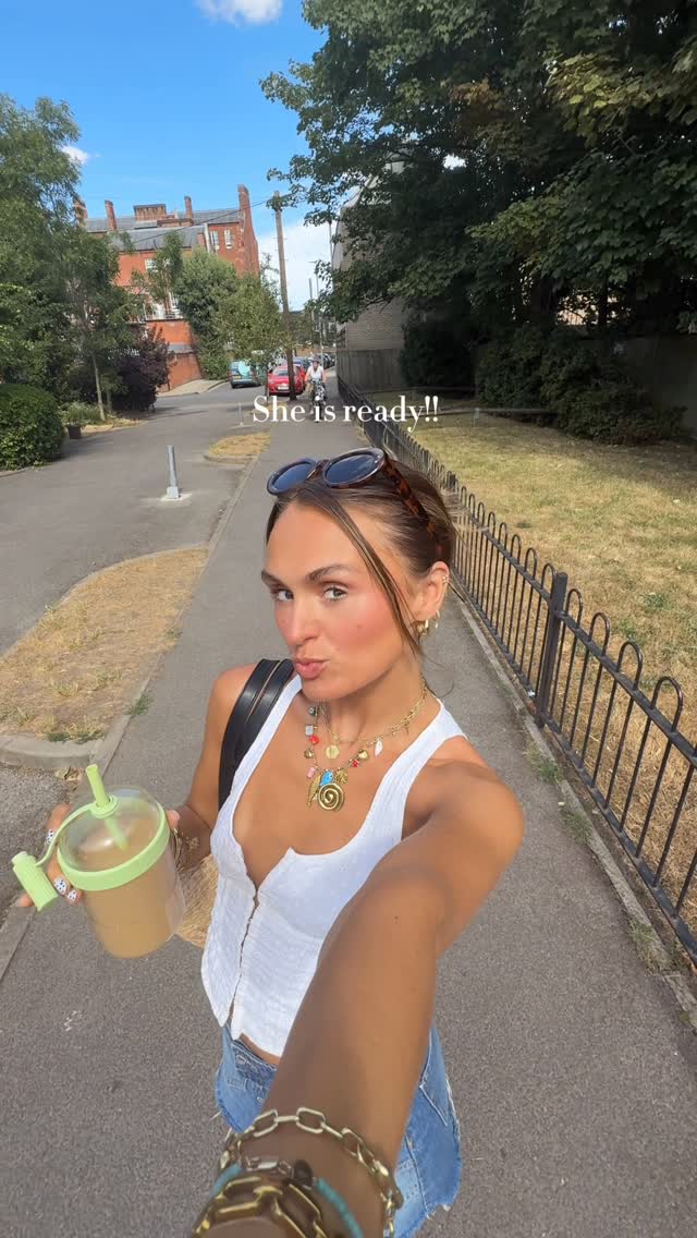 Instagram post by @misha_grimes for rimmellondon. Caption reads: AD Always enough time for coffee ☕️ &....