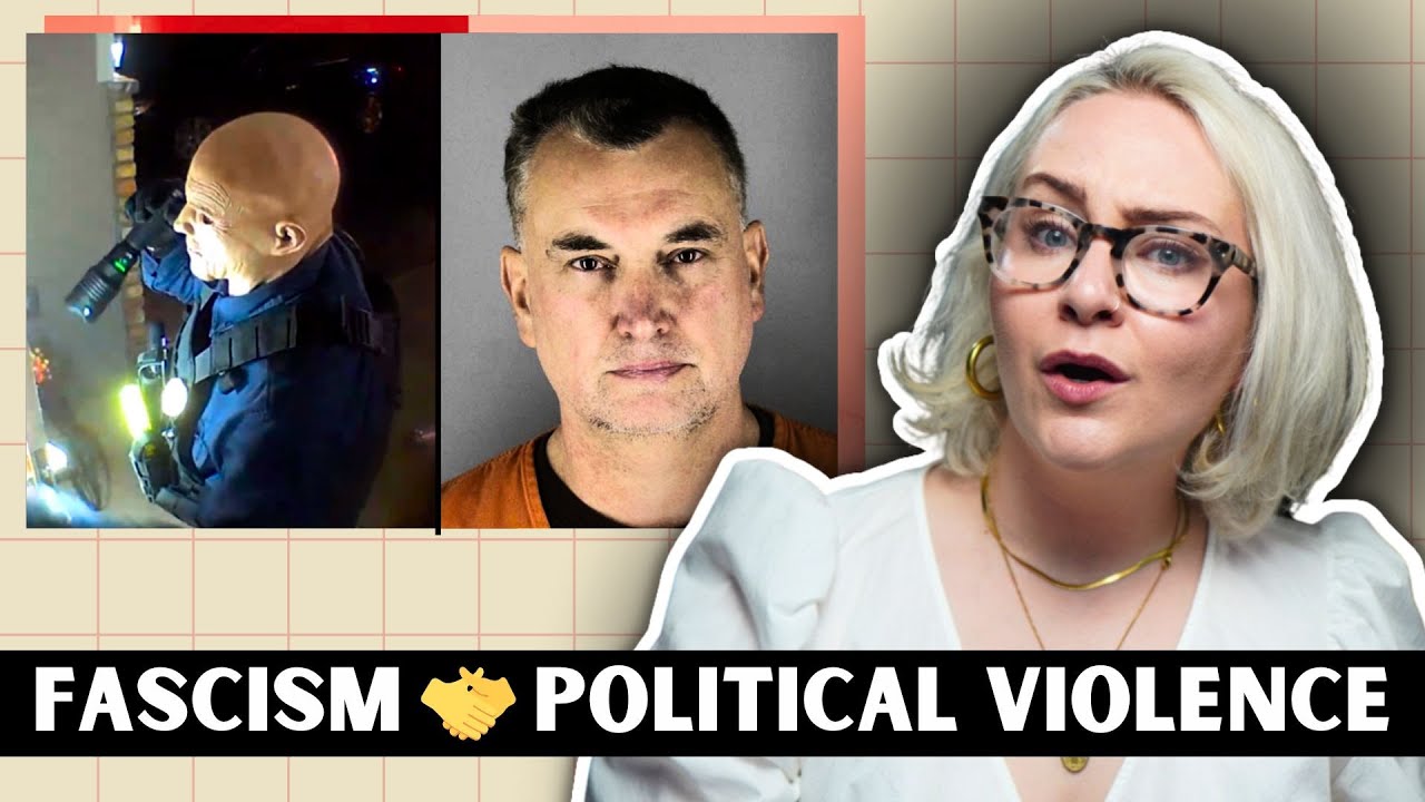 YouTube post by @LeejaMiller for Podbean. Caption reads: The Violence Is The Point.