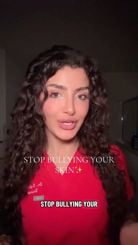 Instagram post by @beautydermmd for Dr.G. Caption reads: [...] sign to peel gently, not aggressively.....