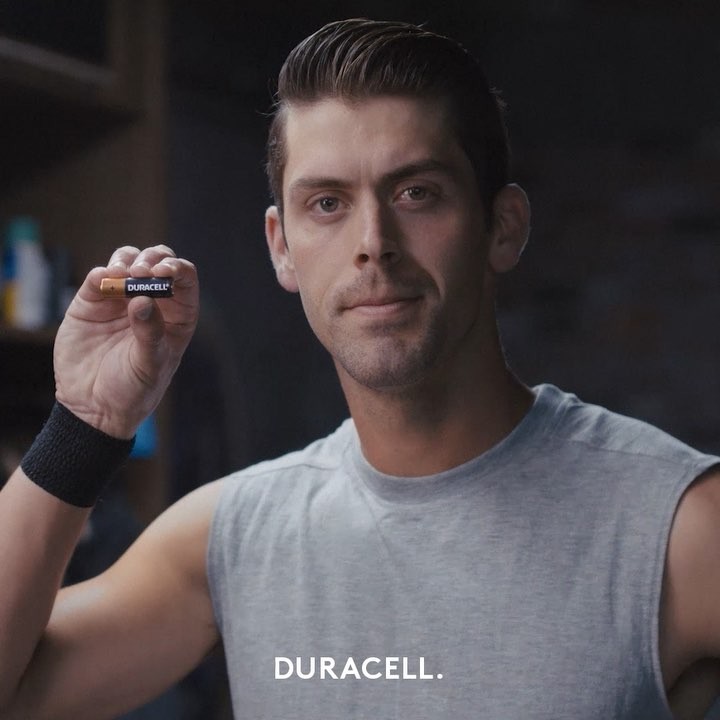Instagram post by @jtuck9 for Duracell. Caption reads: I partnered with @duracell to raise awareness for....