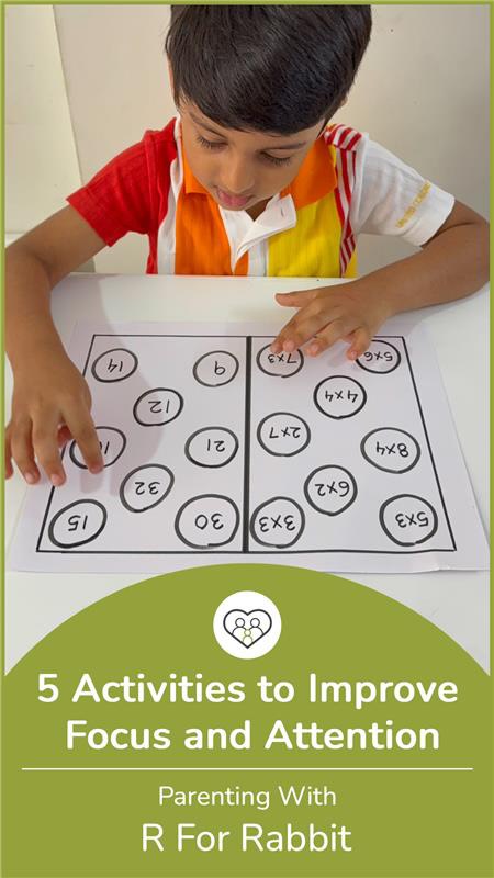 Instagram post by @tanushree.momandmore for R for Rabbit. Caption reads: [...] such interesting activities - Follow....