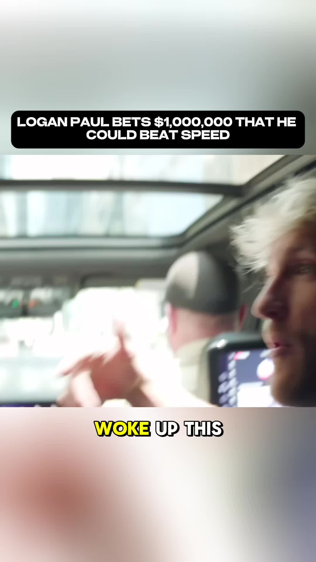 TikTok post by @primenewsclips for DrinkPrime. Caption reads: [...] : @Logan Paul @PRIME ) #drinkprime #Prime....