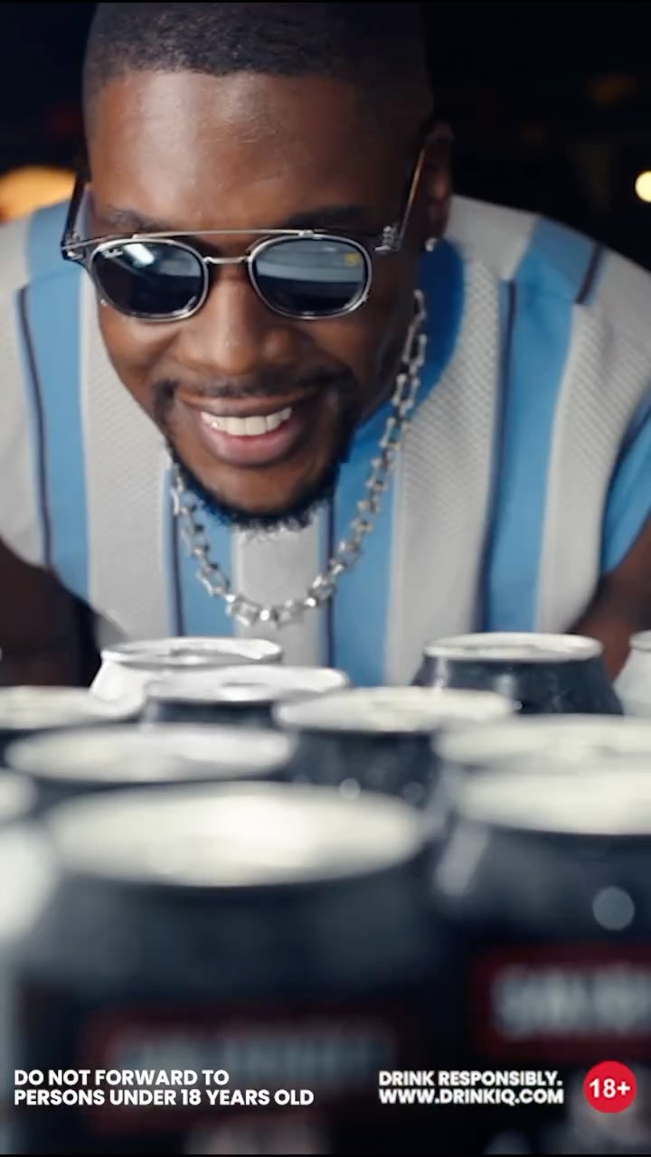 Instagram post by @shaunokojie for Smirnoff. Caption reads: This one was special. Proud to bring the vibes....