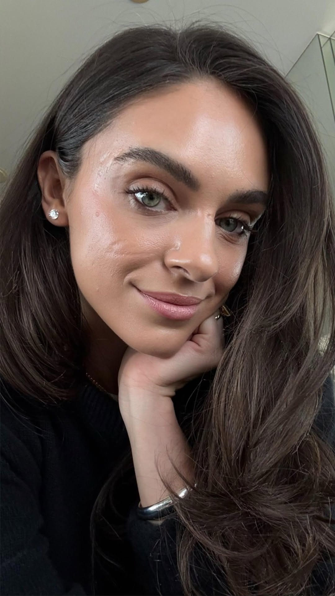 Instagram post by @anastasiasouris for Face Reality. Caption reads: [...] 2024 and at the top of my list was my....